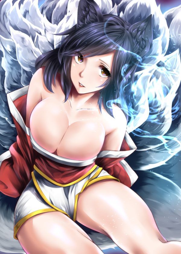 [League of Legends] erotic image summary that makes you want to go to a two-dimensional world and want to Ahri 6