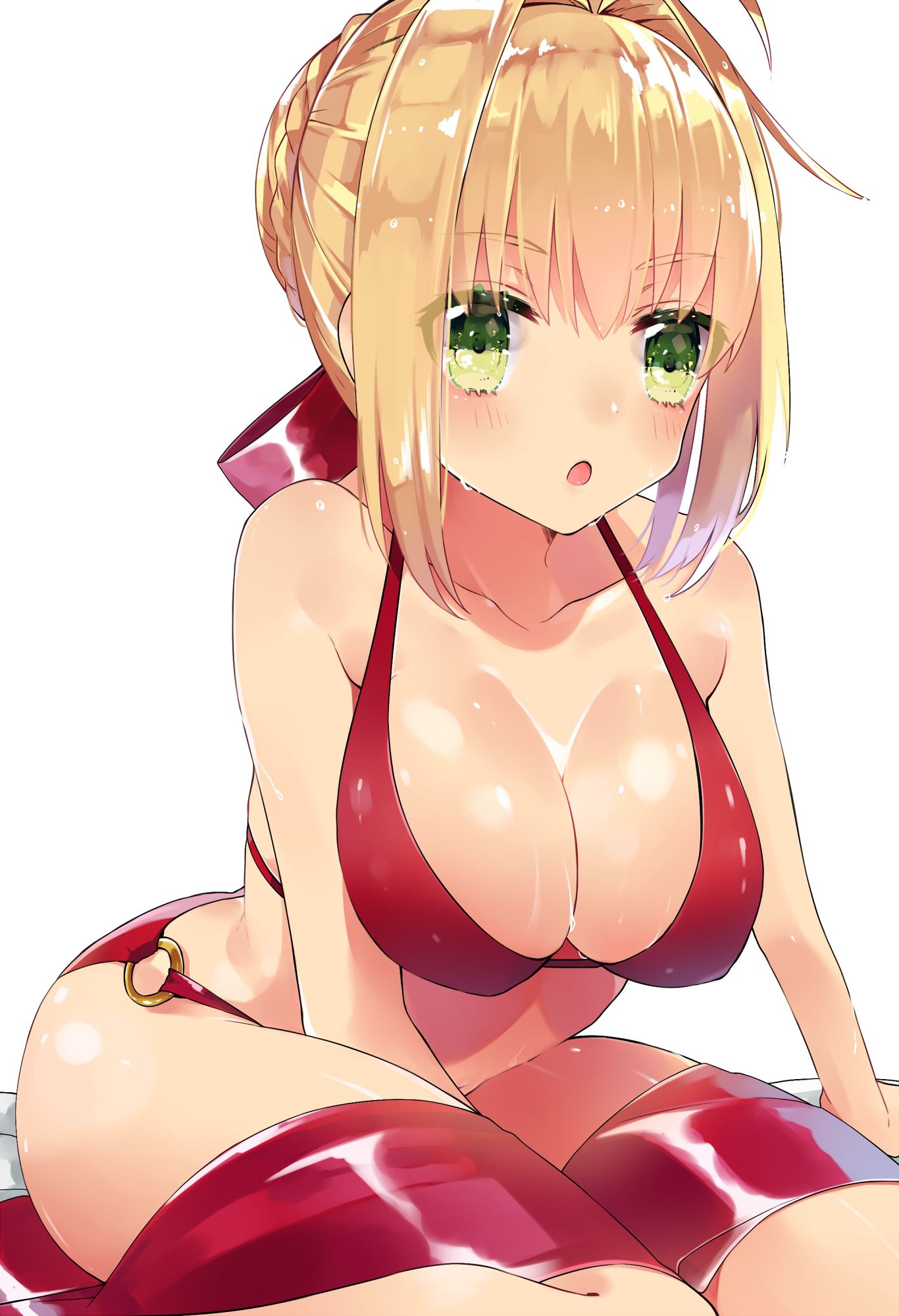 Erotic image that can be pulled out just by imagining saber's masturbation figure [Fate] 14