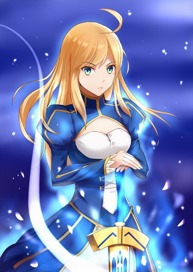 Erotic image that can be pulled out just by imagining saber's masturbation figure [Fate] 18