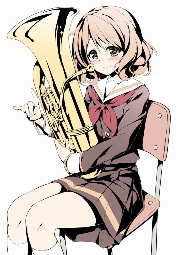 Yellow front Kumiko's as much as you like as much as you like secondary erotic images [sound! ] Euphonium] 25