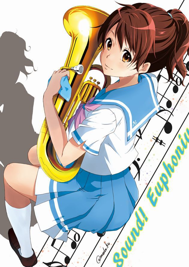 Yellow front Kumiko's as much as you like as much as you like secondary erotic images [sound! ] Euphonium] 4