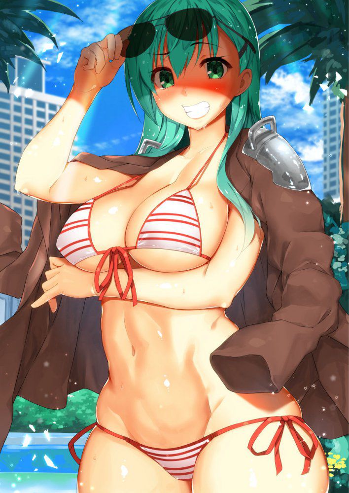 【Erotic image】Why don't you make the Yarashii image of the swimsuit the okaz of today? 19