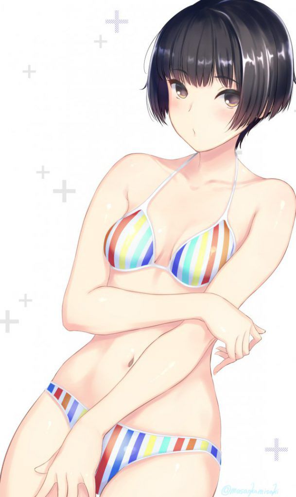 【Erotic image】Why don't you make the Yarashii image of the swimsuit the okaz of today? 20