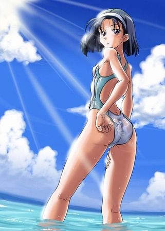【Erotic image】Why don't you make the Yarashii image of the swimsuit the okaz of today? 4