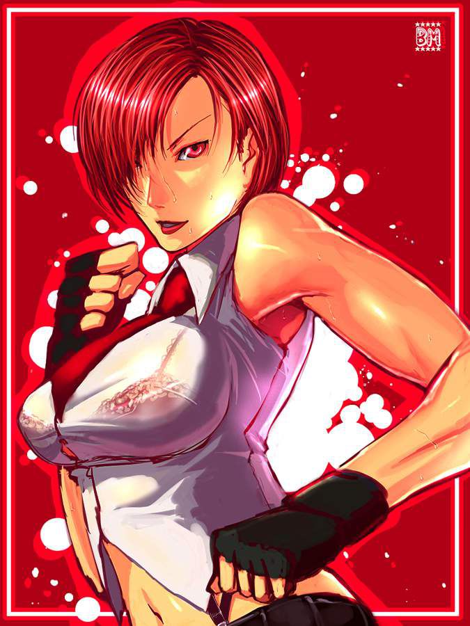 Those who want to nu in the erotic image of The King of Fighters gather! 9