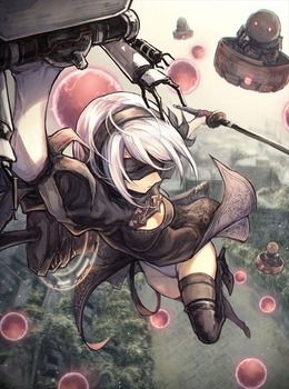 NieR Automata's erotic cute image will be pasted! 11
