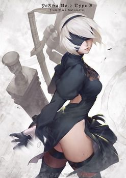 NieR Automata's erotic cute image will be pasted! 6