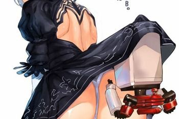 NieR Automata's erotic cute image will be pasted! 7