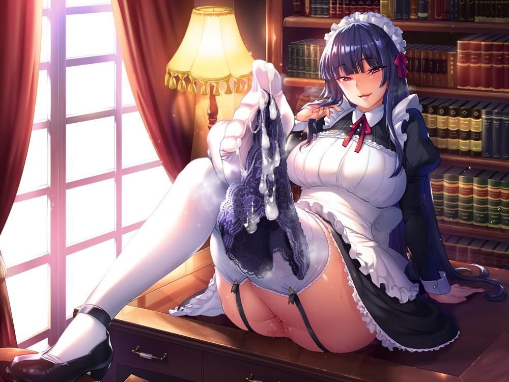 Erotic image of erotic maid who wants to demand things immediately 16