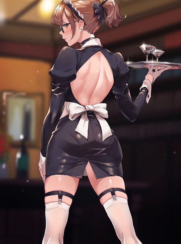 Erotic image of erotic maid who wants to demand things immediately 37