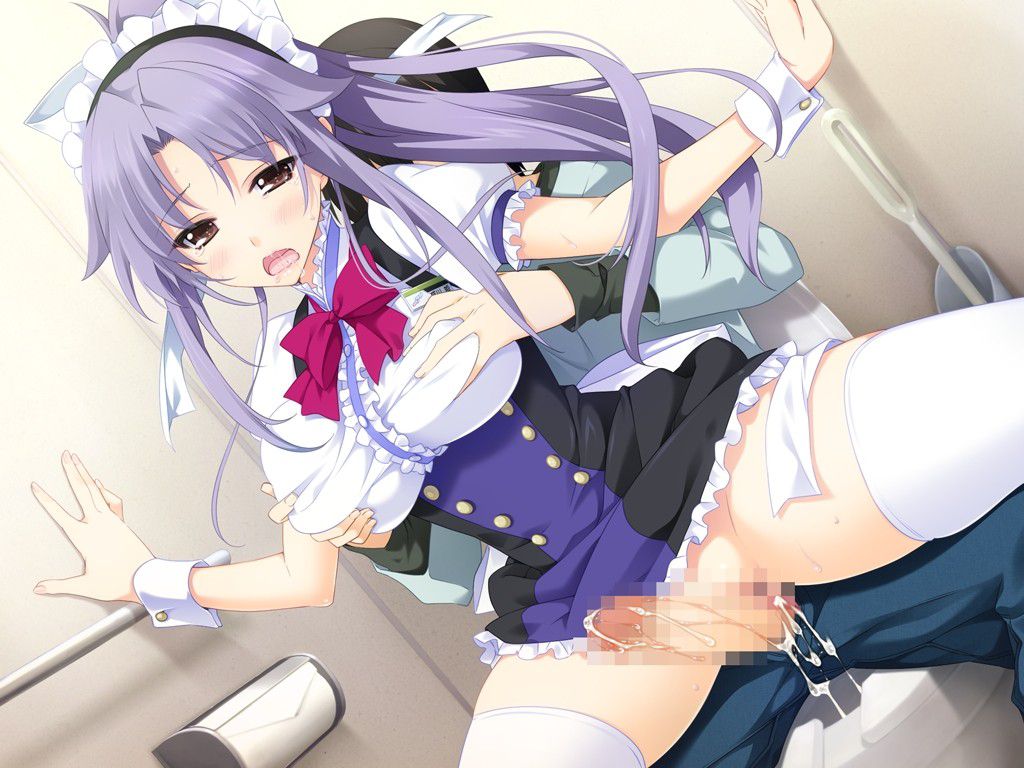 Erotic anime summary Ikenai beautiful girls who will be erotic in the toilet [secondary erotic] 23