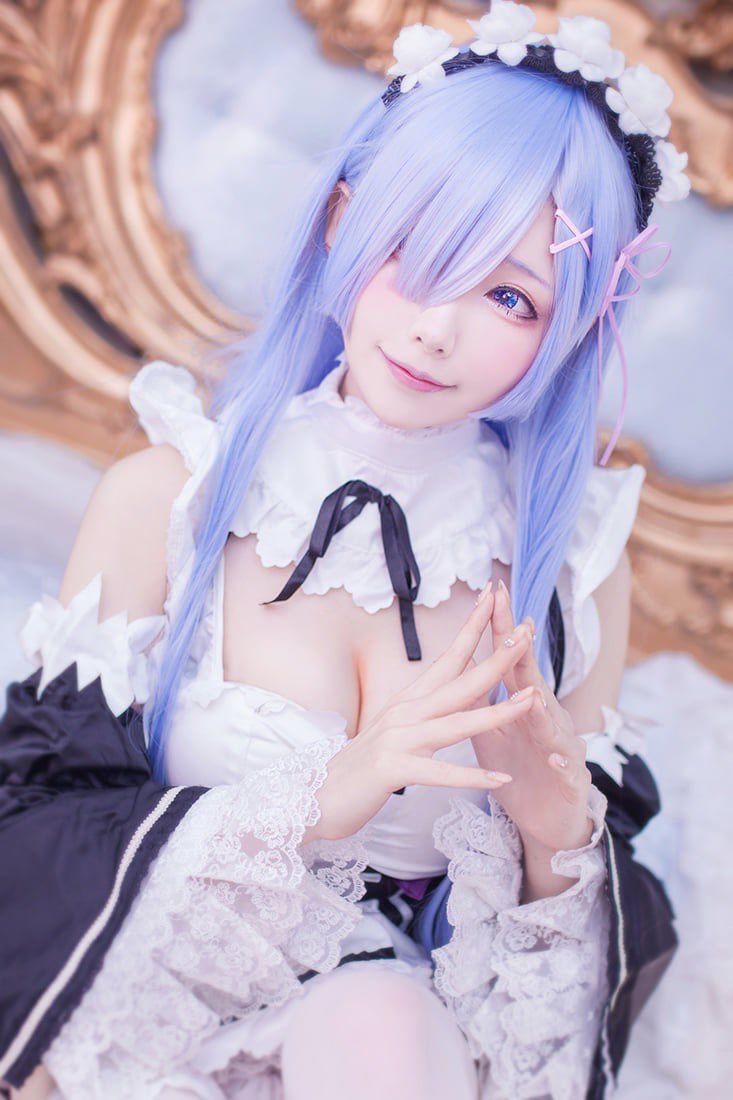 [With images] beautiful girl "I was erotic cosplay of Rezero's REM!" This ←wwwwww 1