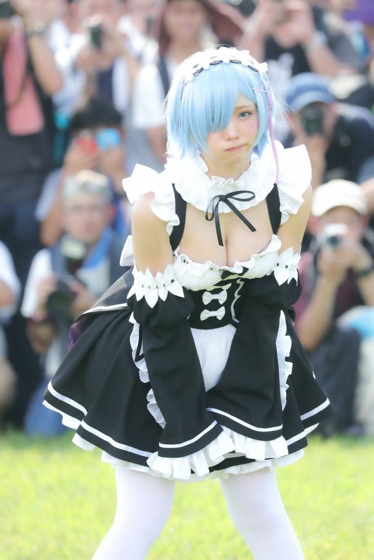 [With images] beautiful girl "I was erotic cosplay of Rezero's REM!" This ←wwwwww 10