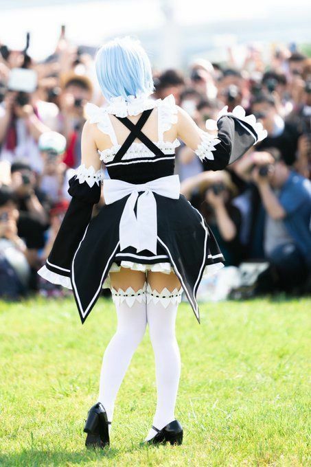 [With images] beautiful girl "I was erotic cosplay of Rezero's REM!" This ←wwwwww 11