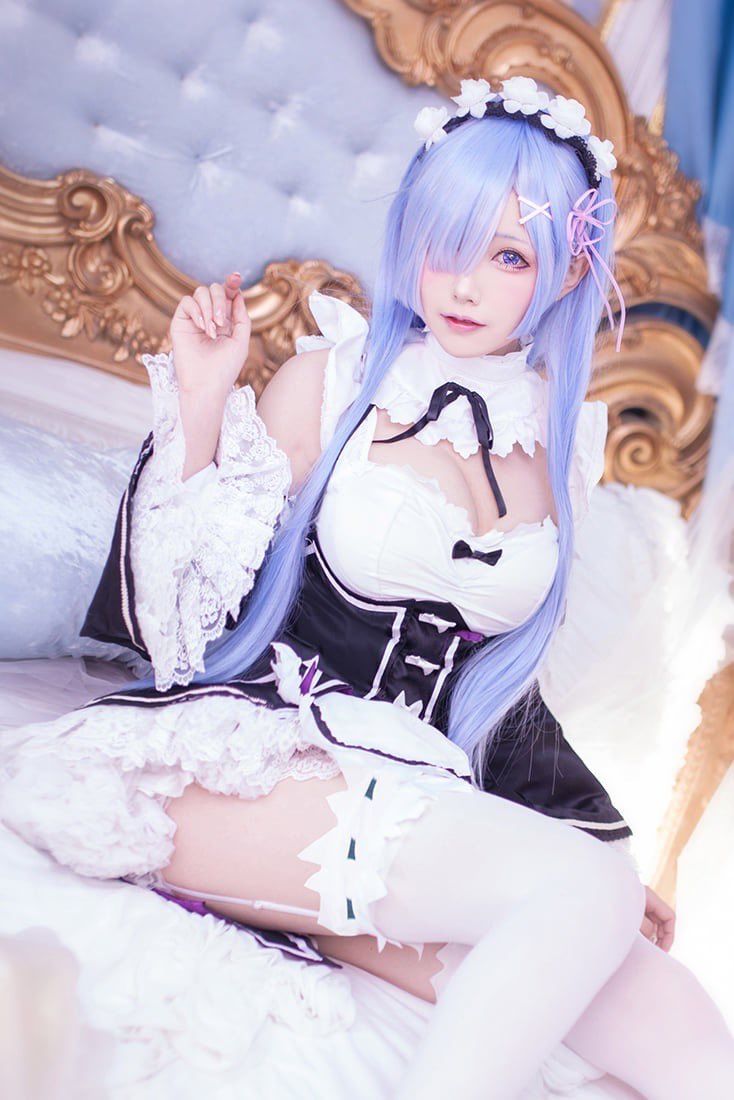 [With images] beautiful girl "I was erotic cosplay of Rezero's REM!" This ←wwwwww 2
