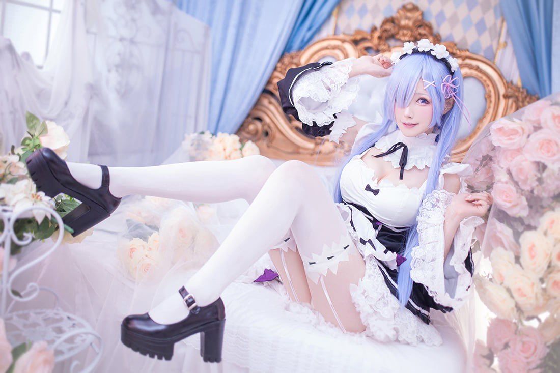 [With images] beautiful girl "I was erotic cosplay of Rezero's REM!" This ←wwwwww 3