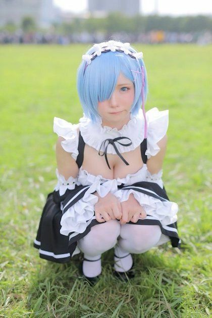 [With images] beautiful girl "I was erotic cosplay of Rezero's REM!" This ←wwwwww 8