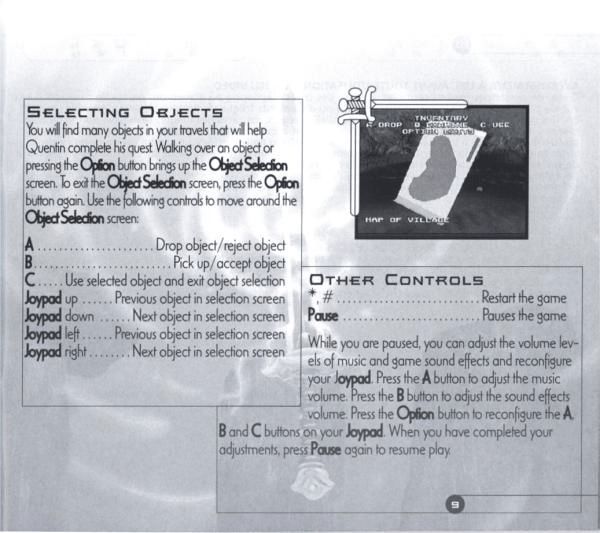 Highlander (Jaguar) Game Manual 11