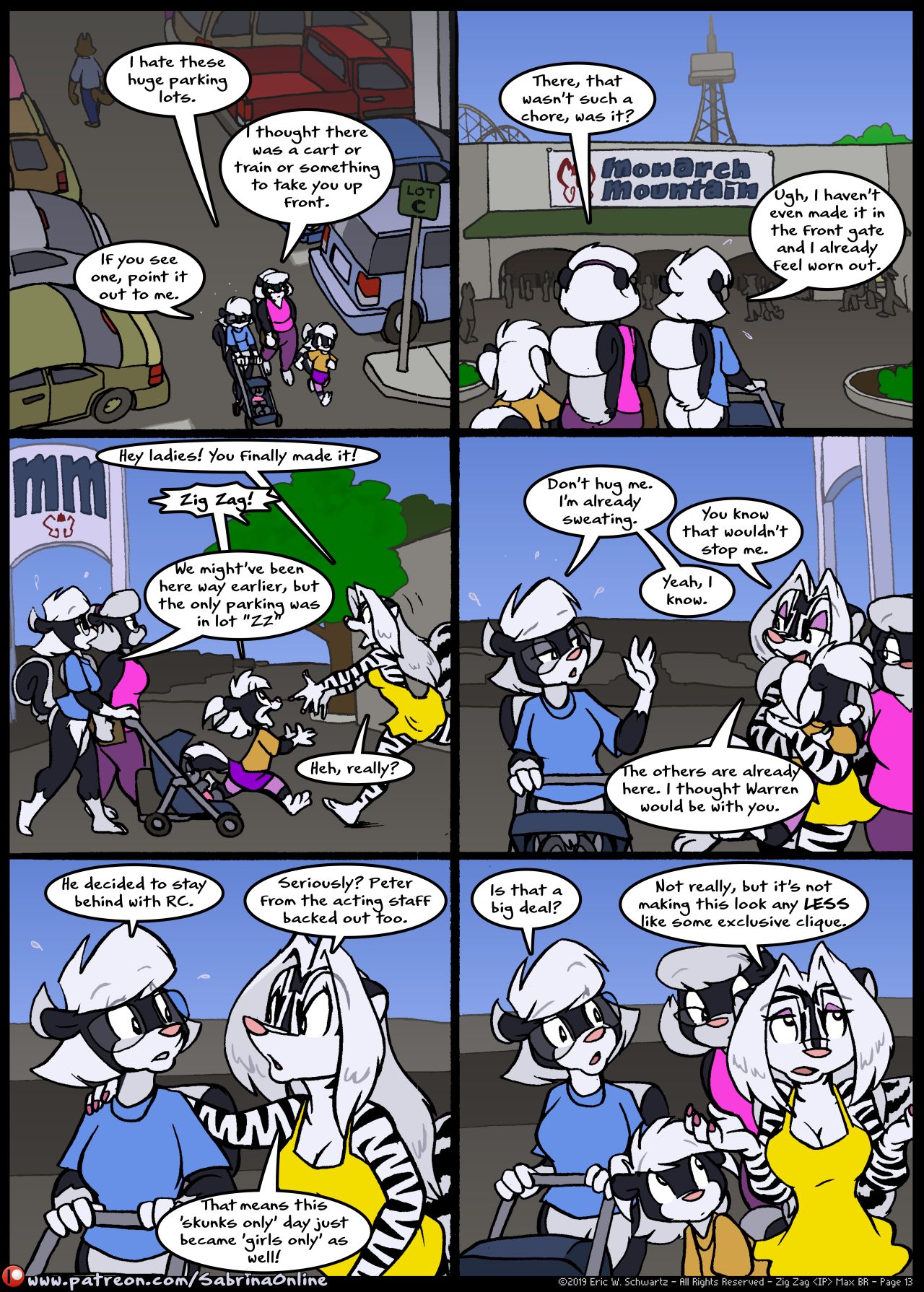 [Eric W. Schwartz] Sabrina Online: Skunks' Day Out (Ongoing) 13