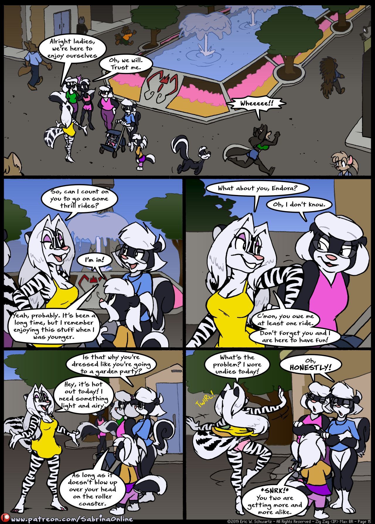 [Eric W. Schwartz] Sabrina Online: Skunks' Day Out (Ongoing) 15