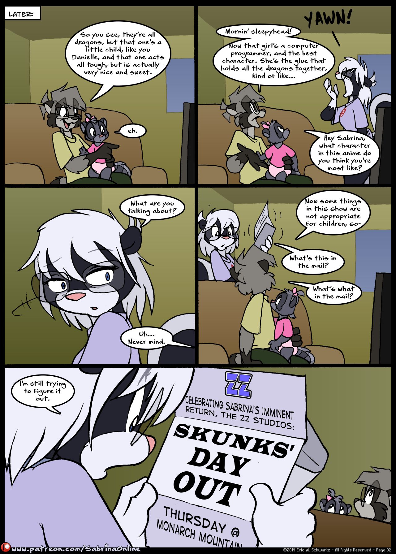 [Eric W. Schwartz] Sabrina Online: Skunks' Day Out (Ongoing) 2