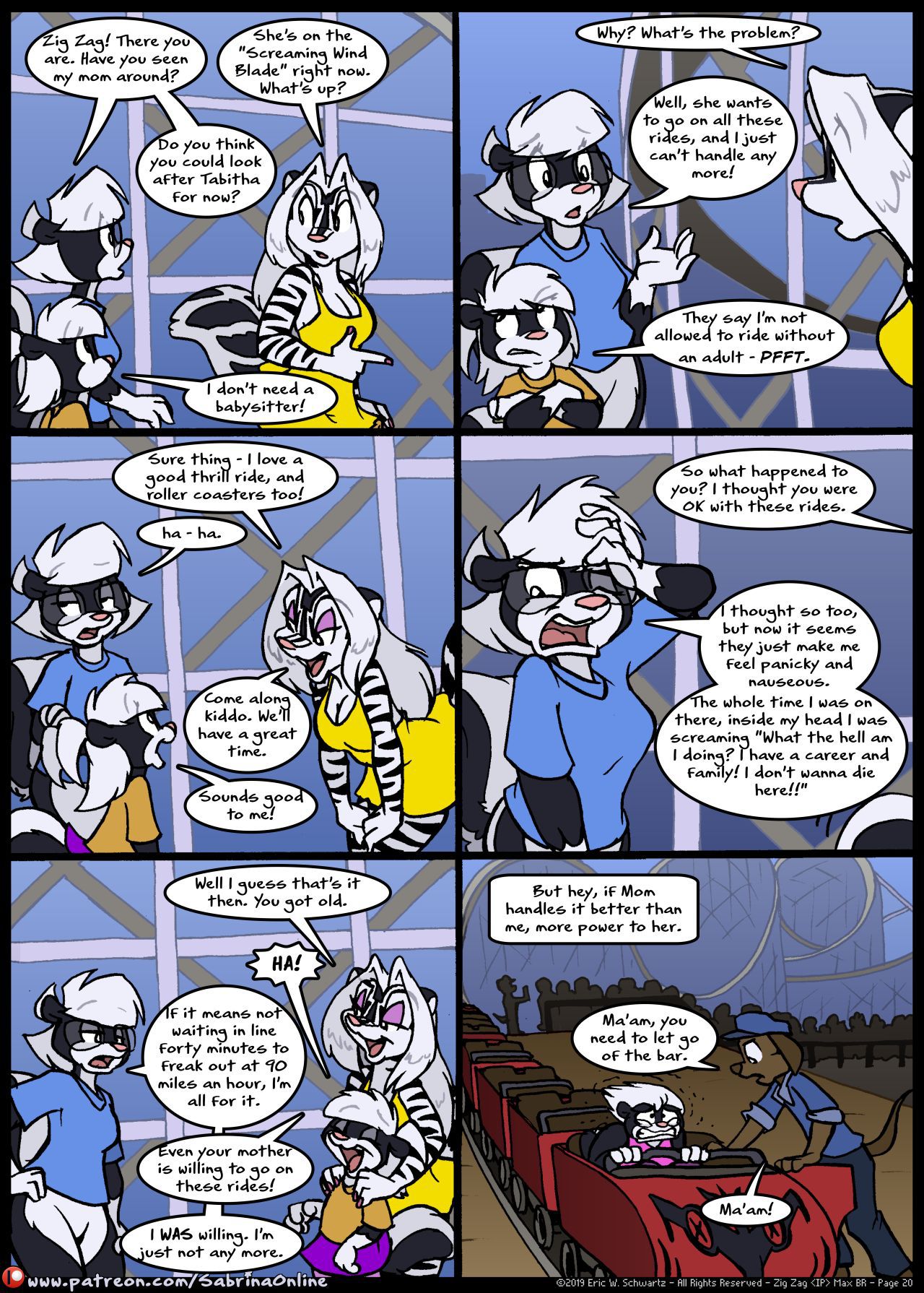 [Eric W. Schwartz] Sabrina Online: Skunks' Day Out (Ongoing) 20