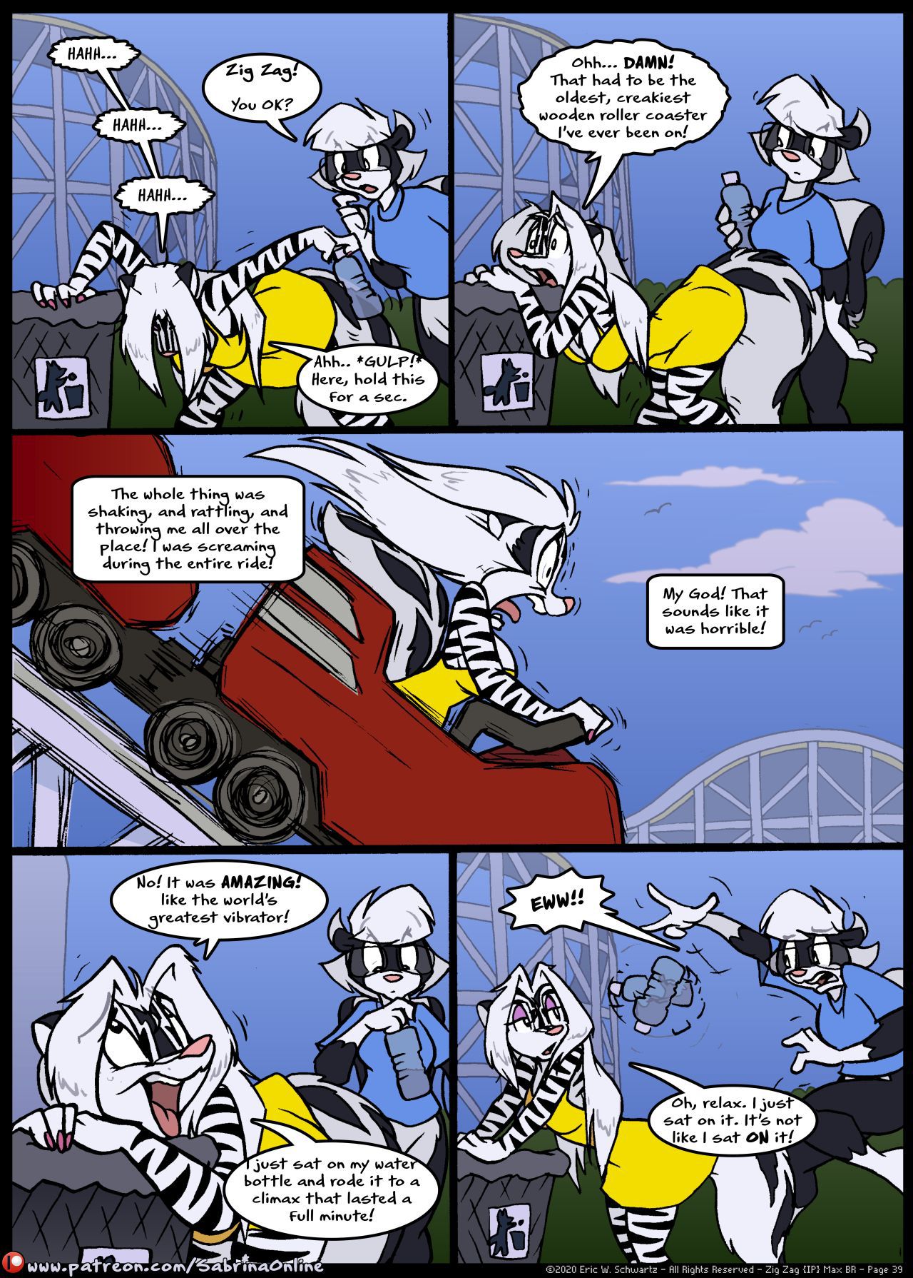 [Eric W. Schwartz] Sabrina Online: Skunks' Day Out (Ongoing) 39