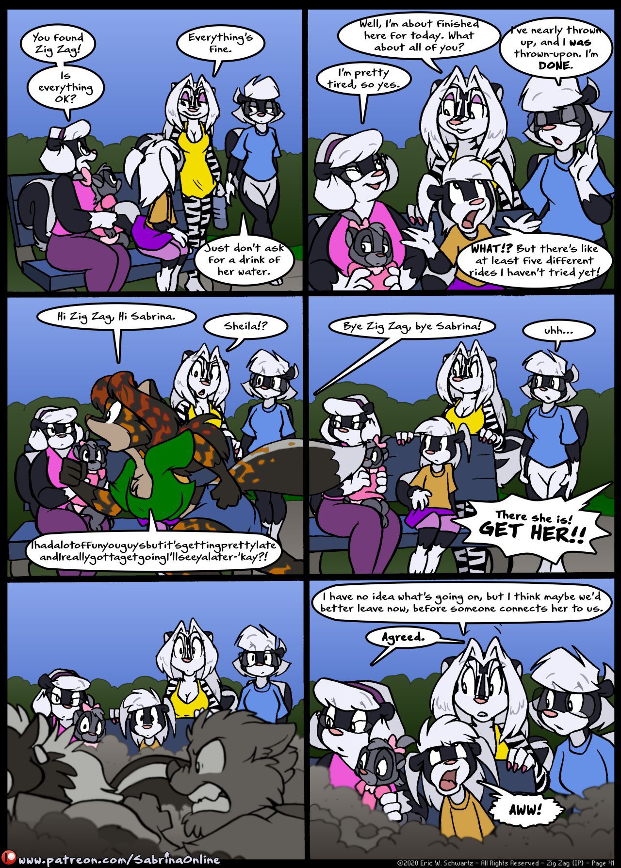 [Eric W. Schwartz] Sabrina Online: Skunks' Day Out (Ongoing) 41