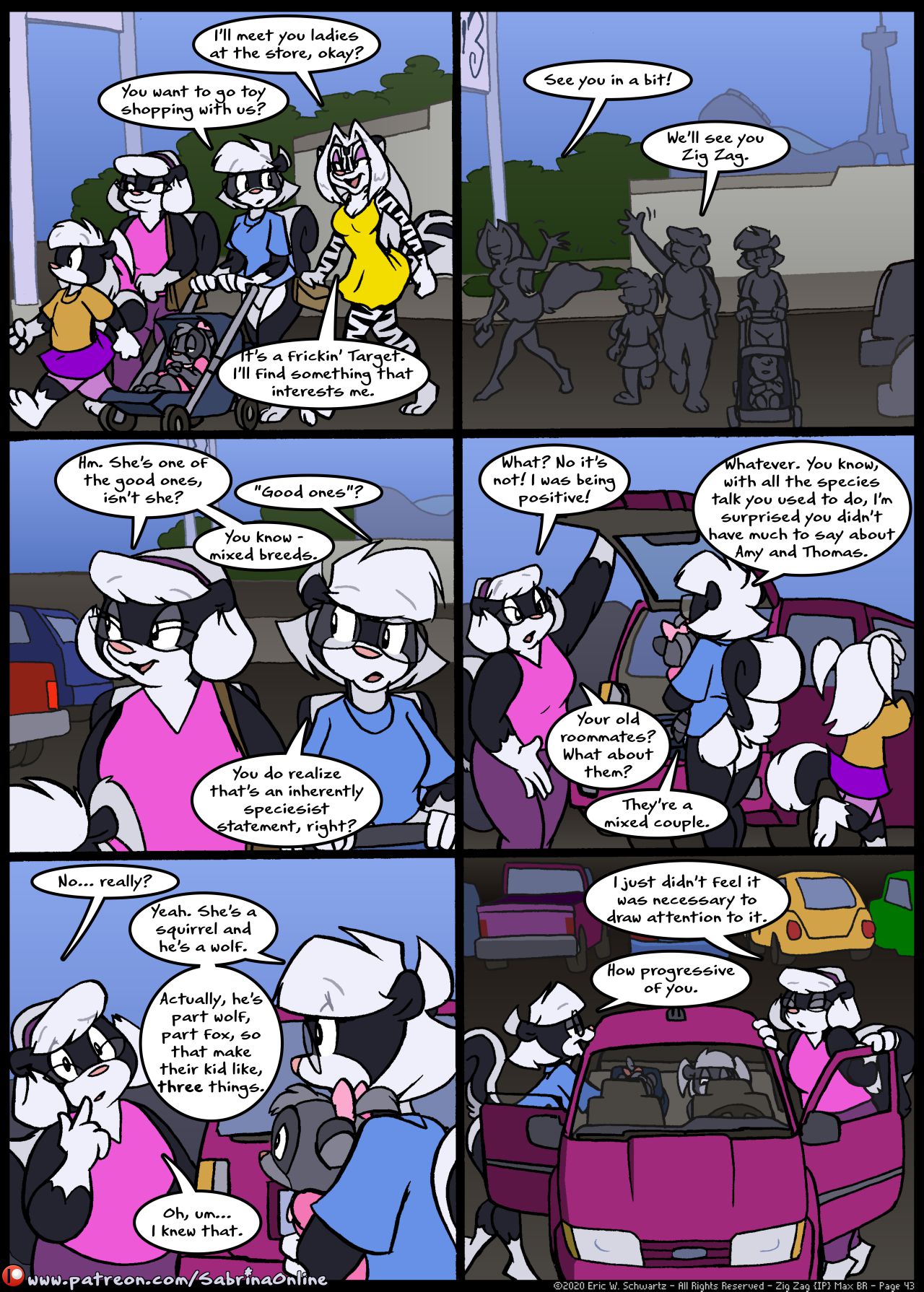 [Eric W. Schwartz] Sabrina Online: Skunks' Day Out (Ongoing) 43