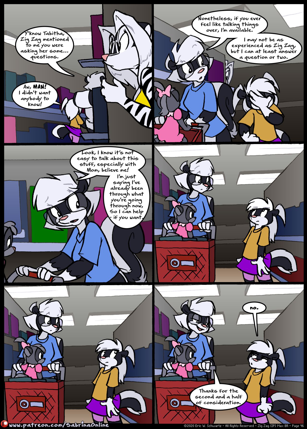 [Eric W. Schwartz] Sabrina Online: Skunks' Day Out (Ongoing) 46