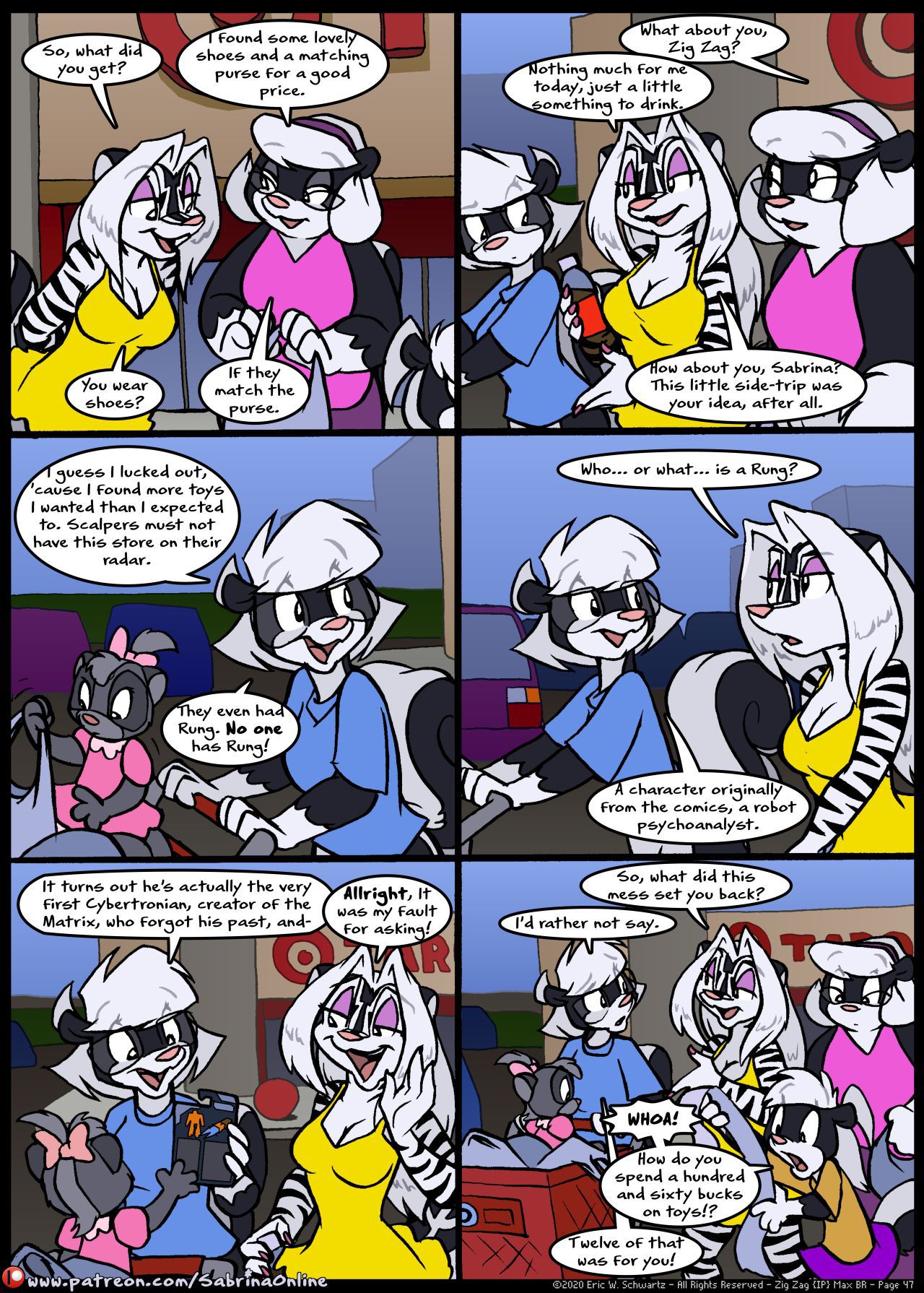[Eric W. Schwartz] Sabrina Online: Skunks' Day Out (Ongoing) 47