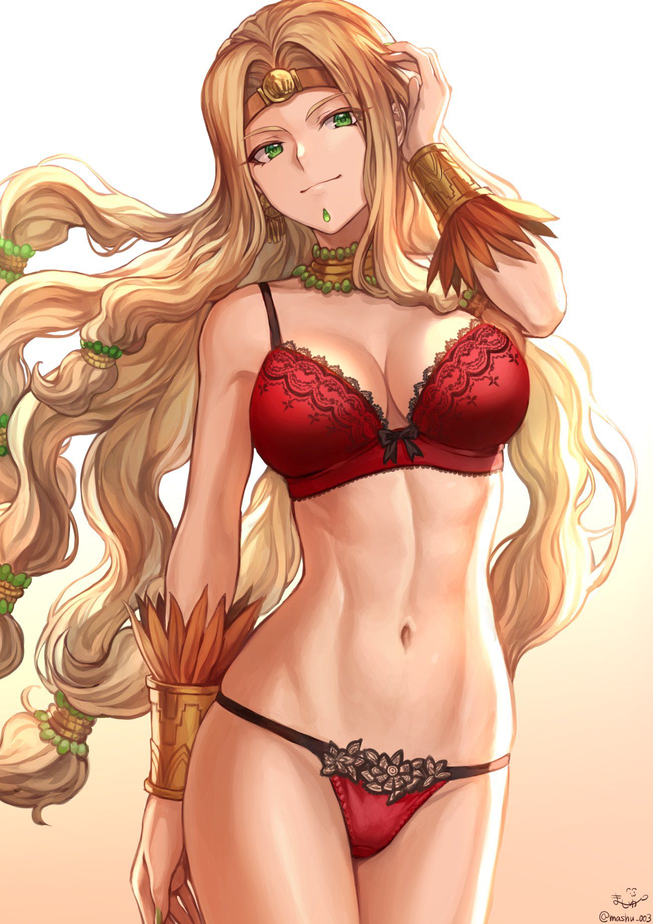 Erotic anime summary erotic images of beautiful girls wearing erotic underwear [50 pieces] 38