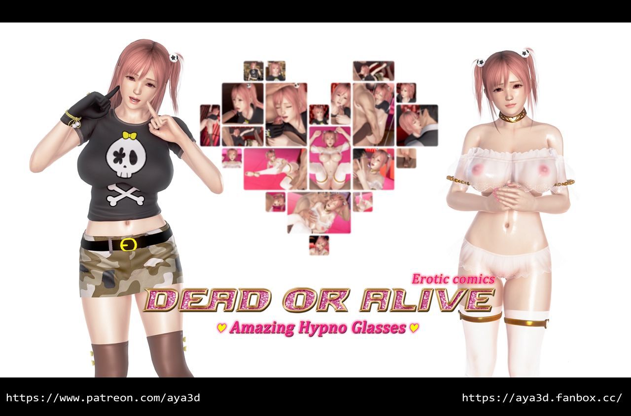 [AYA3D] Honoka — Amazing Hypno Glass (Dead or Alive) [Pixiv] AYA3D（13833017） 1