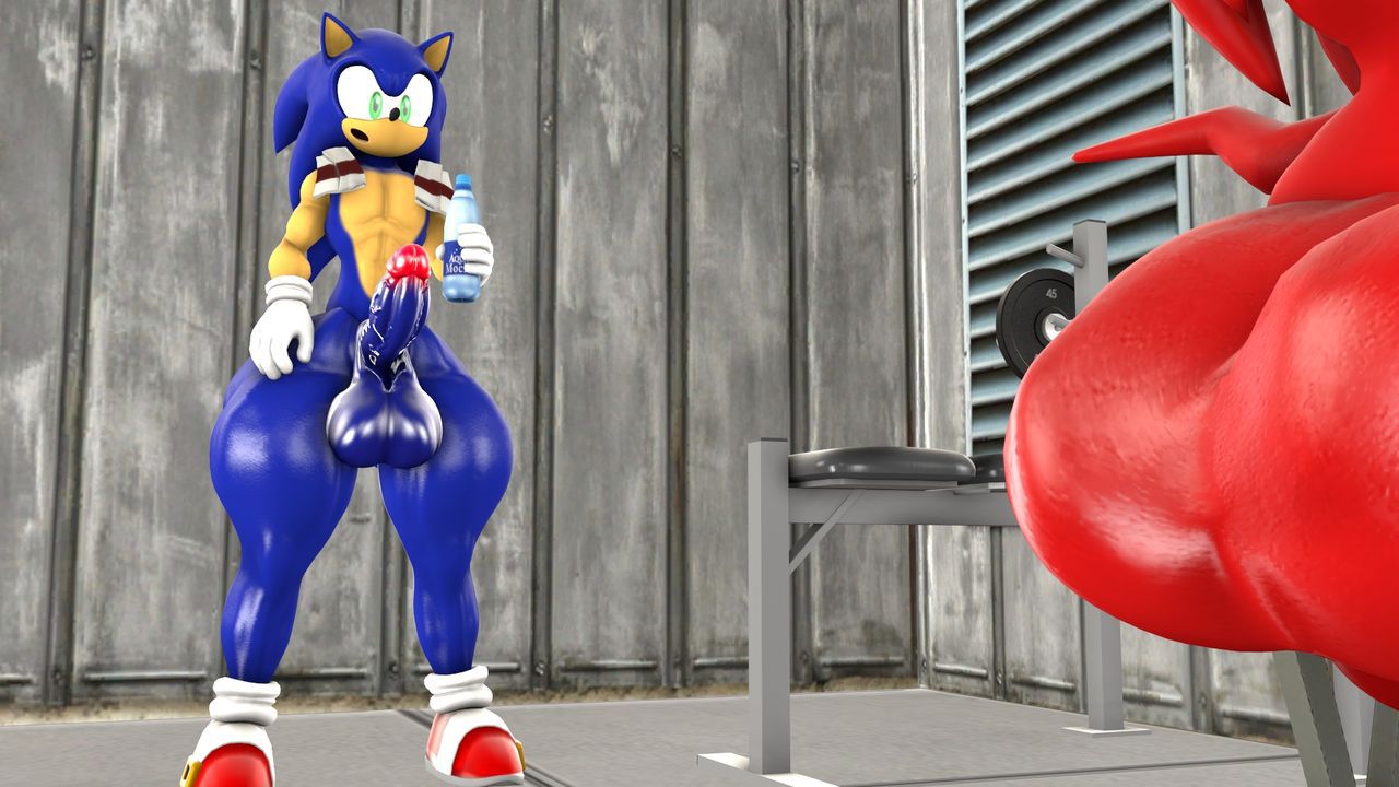 [BlueApple] Squat Training 1-2 (Sonic The Hedgehog) 1