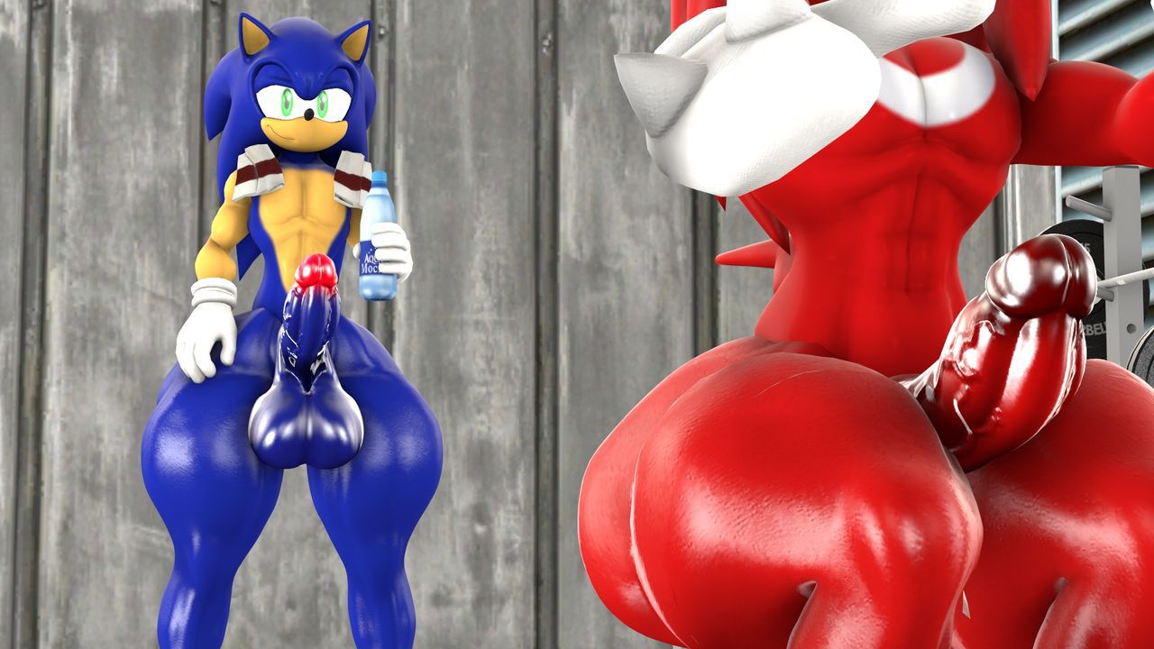 [BlueApple] Squat Training 1-2 (Sonic The Hedgehog) 2