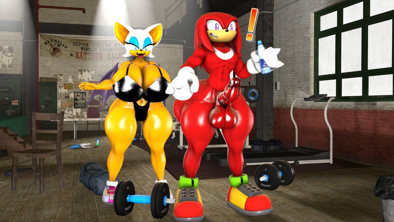 [BlueApple] Squat Training 1-2 (Sonic The Hedgehog) 26