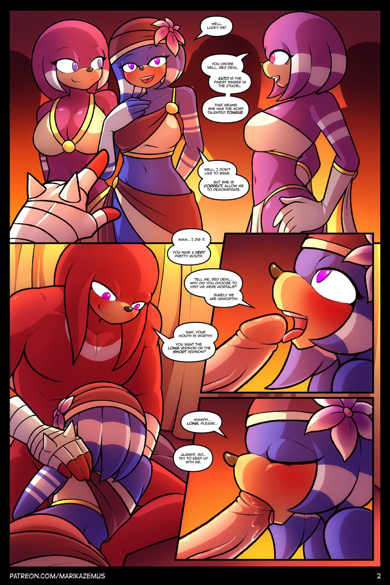 [MarikAzemus] Sonic Boom: Echidna Nights (Ongoing) 2