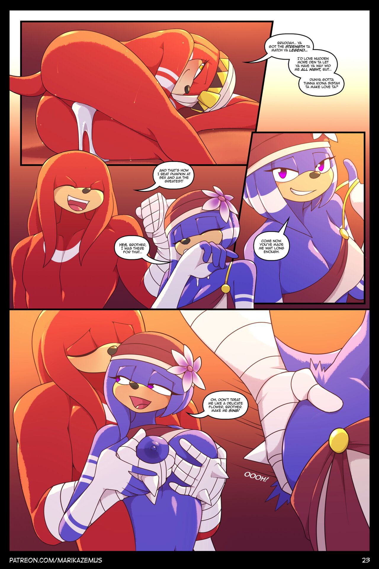 [MarikAzemus] Sonic Boom: Echidna Nights (Ongoing) 23