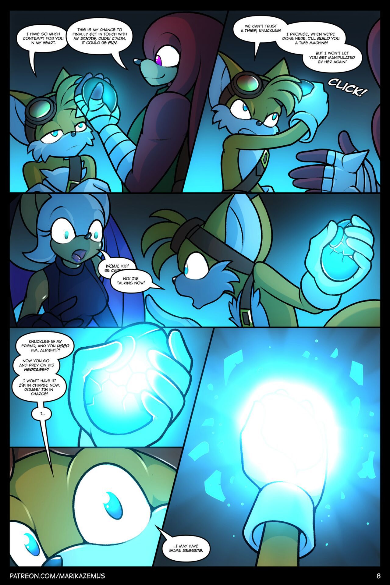 [MarikAzemus] Sonic Boom: Echidna Nights (Ongoing) 8