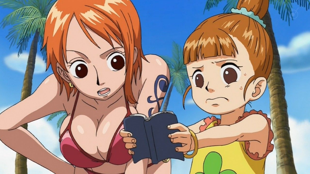 One piece: Erotic missing image that becomes Nami's Iki face 13