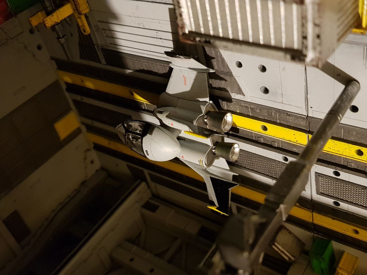 EX MODEL 1/144 - Dopp Fighter Custom Paint 12