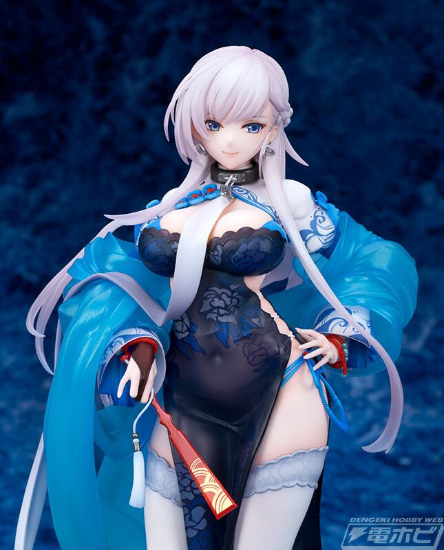 [Azur Lane] Belfast erotic and thigh mutimuchi erotic dress figure! 8