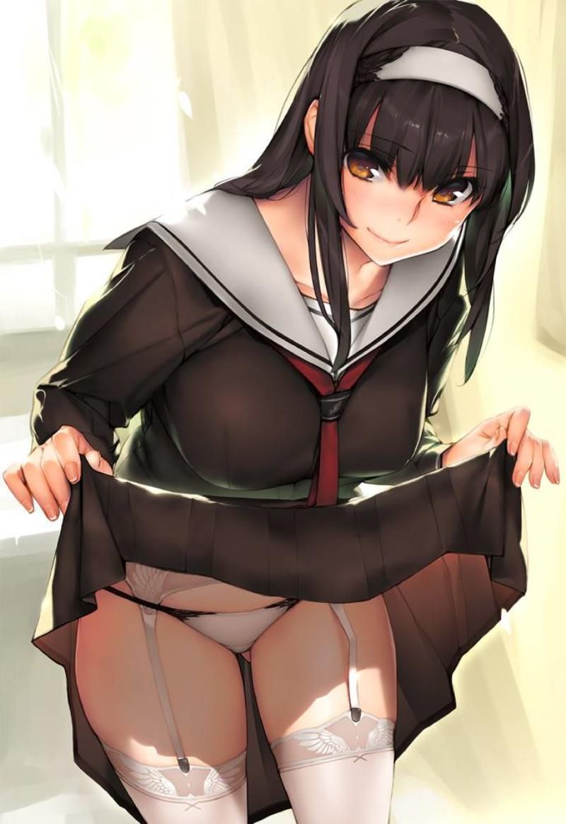 Shame: Skirt tyring up ero image summary [50 sheets] 6