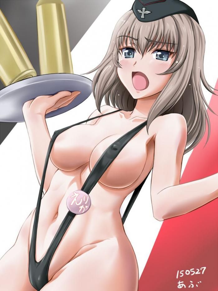 Girls &amp; Panzer people who want to get wet with erotic images gather! 16