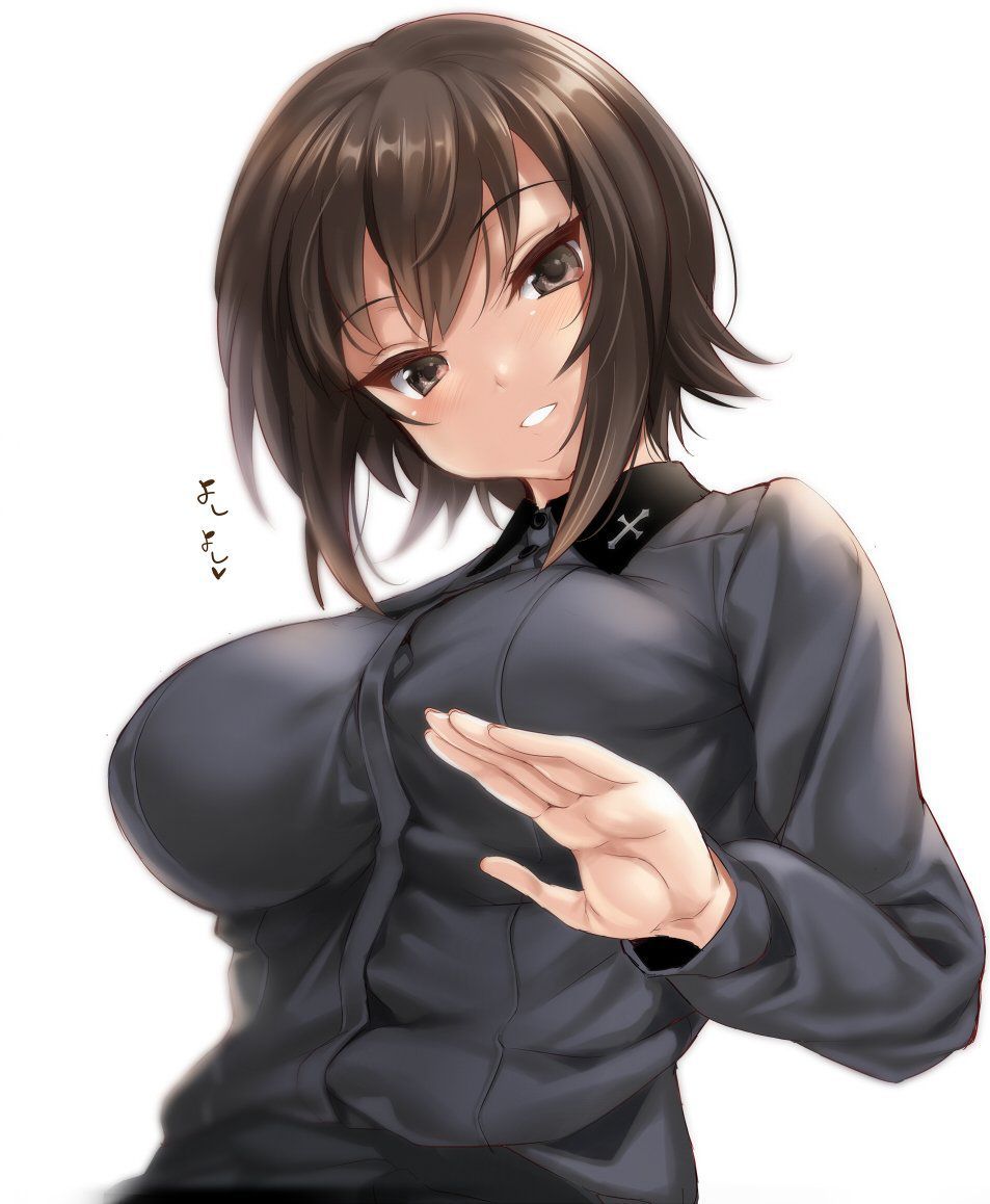 Girls &amp; Panzer people who want to get wet with erotic images gather! 8