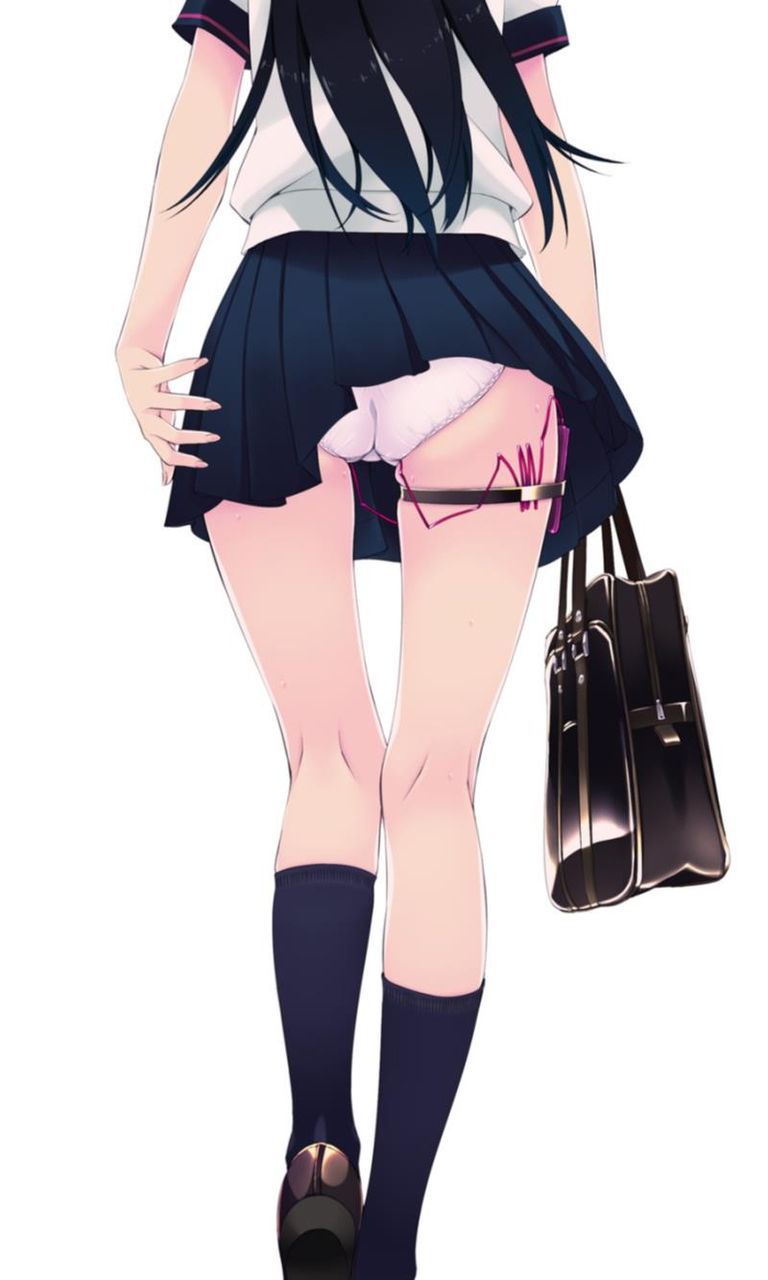 [Secondary schoolgirl] uniform beautiful girl's panchira slight erotic image summary [50 pieces] 40