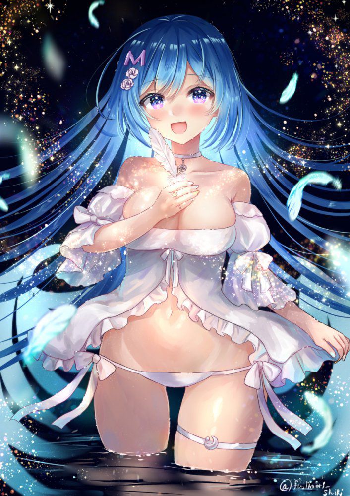 【Secondary】Blue Hair Girl Image Part 2 9