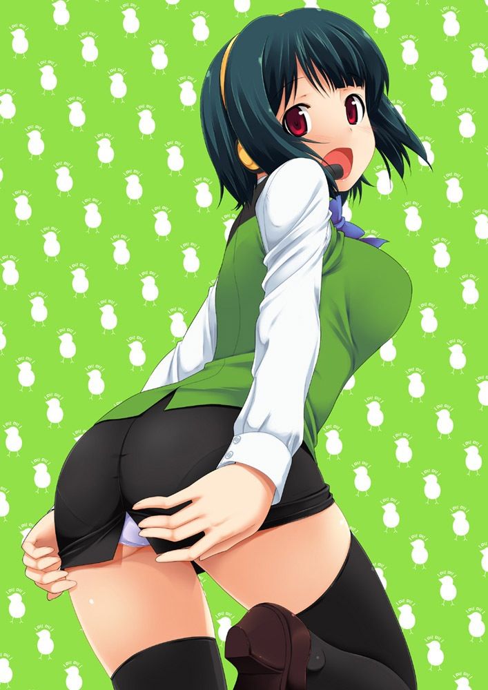 Erotic image of "panty line" that is definitely checked from behind if you wear perfect pants 9
