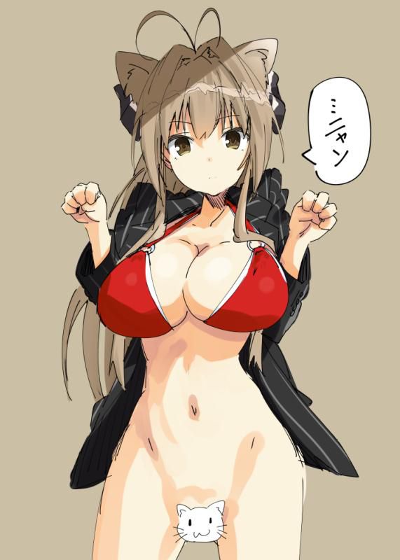Please take erotic images that cute girls with 2D cat ears will sweeten! 42 sheets 17