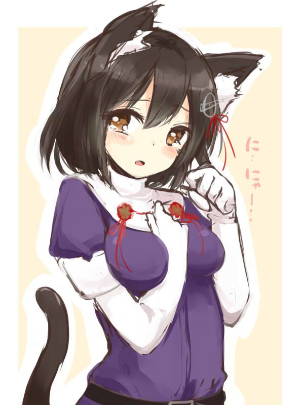 Please take erotic images that cute girls with 2D cat ears will sweeten! 42 sheets 33